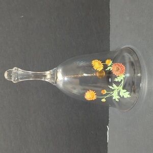 Avon Vintage Lead Crystal Glass November Birthday Bell